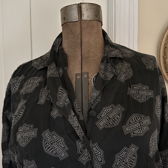 Harley-Davidson Tops - Harley Davidson pure silk top